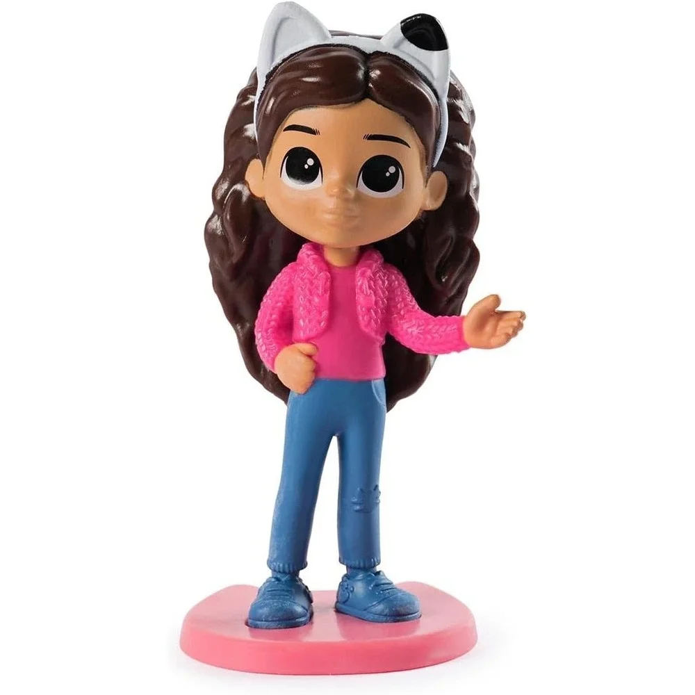 Gabby's Dollhouse 4 Mini Figures Set – Gabby, Mercat, Cakey Cat and Pandy Paws
